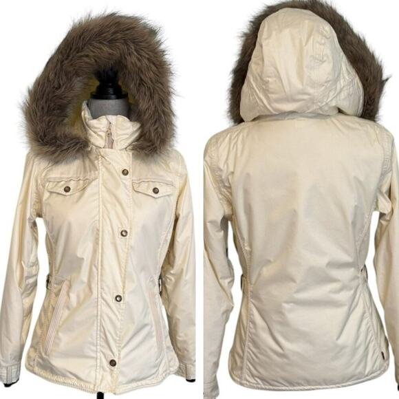 Obermeyer Ski Snowboard Dolly Jacket With Removable Faux Fur Hood Women's SZ 4 - Picture 2 of 11